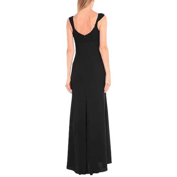 DVF Drape panel chiffon and satin-crepe Gown - Picture 5 of 12